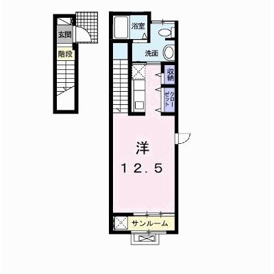 カーサ　フィオーレ 201【管理NO：1-019231101-02010】 ★家具家電は申し込み後に搬入します 2026年08月下旬入居可能の物件画像