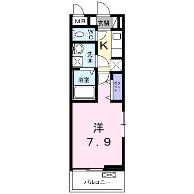 グローヴ・ガーデンⅩ 201【管理NO：1-023331501-02010】 ★家具家電は申し込み後に搬入します 2026年08月下旬入居可能の物件画像