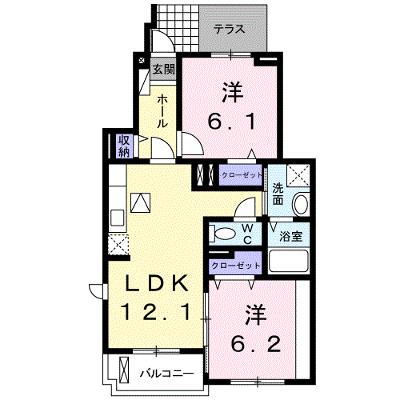 セイバリーＫ 103【管理NO：1-015897801-01030】 ★家具家電は申し込み後に搬入します 2026年09月中旬入居可能の物件画像
