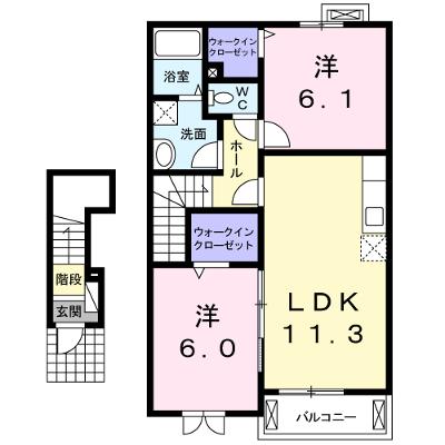 グリーンブリーズ 203【管理NO：1-016062801-02030】 ★家具家電は申し込み後に搬入します★ ★2026年09月中旬入居可能★の物件画像