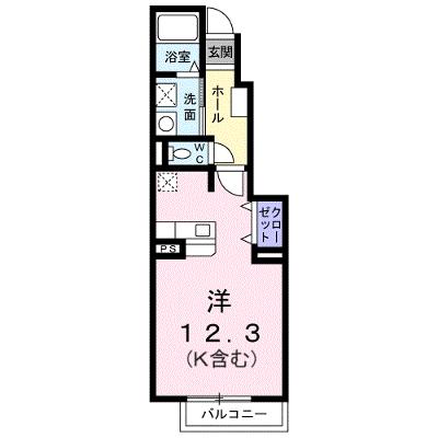 ヴィラ美里　Ｂ 102【管理NO：1-012765902-01020】 ★家具家電は申し込み後に搬入します★ ★2026年09月中旬入居可能★の物件画像