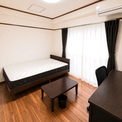【J’sマンスリー経堂 205】即入居可🌟厚さ20㎝高密度ポケットコイルマットレス使用！駅徒歩6分、新宿駅や都心エリアへのアクセス良好☆【インターネット無料】の物件画像