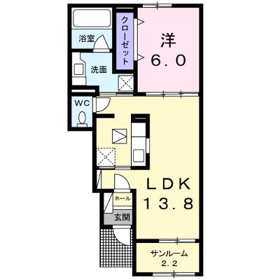 ポルタ・ネロ 103【管理NO：1-021868402-01030】 ★家具家電は申し込み後に搬入します★ ★2026年10月中旬入居可能★の物件画像