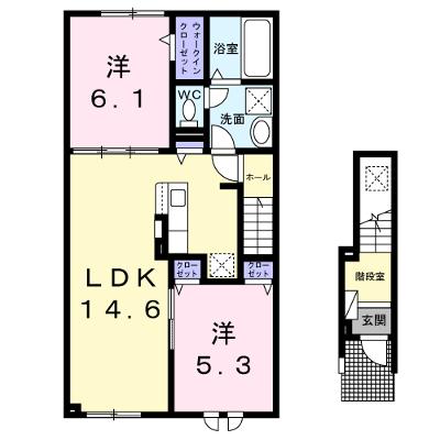 パークハイツモア 201【管理NO：1-028738401-02010】 ★家具家電は申し込み後に搬入します★ ★2027年02月上旬入居可能★の物件画像