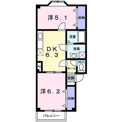 クレディ 201【管理NO：1-009770201-02010】 ★家具家電は申し込み後に搬入します★の物件画像