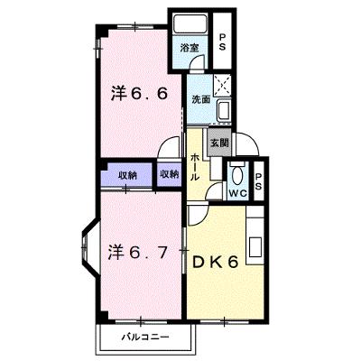 エスポワール２　Ａ棟 204【管理NO：1-007231201-02040】 ★家具家電は申し込み後に搬入します★ ★2026年10月中旬入居可能★の物件画像