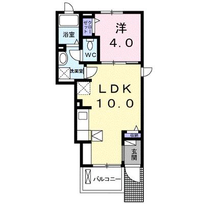 ヴェルタウンＥ 102【管理NO：1-024036501-01020】 ★家具家電は申し込み後に搬入します★ ★2026年08月下旬入居可能★の物件画像