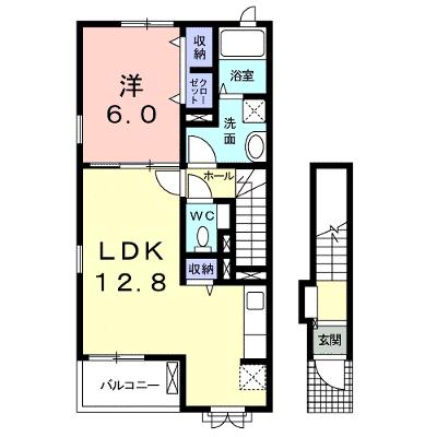 ソレアード連坊 201【管理NO：1-018723001-02010】 ★家具家電は申し込み後に搬入しますの物件画像