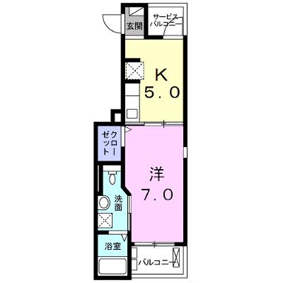 リバティ白鳥 101【管理NO：1-021579001-01010】 ★家具家電は申し込み後に搬入します★ ★2026年08月下旬入居可能★の物件画像