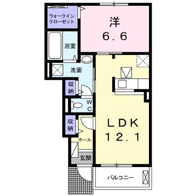 プラシードＳＫⅡ 103【管理NO：1-022651802-01030】 ★家具家電は申し込み後に搬入します 2026年08月下旬入居可能の物件画像