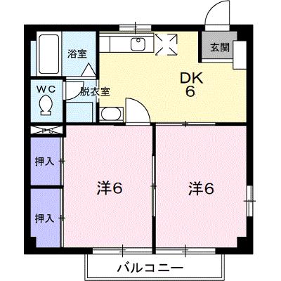 ハイツカトレア 102【管理NO：1-006551701-01020】 ★家具家電は申し込み後に搬入します 2026年08月上旬入居可能の物件画像