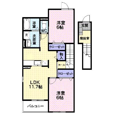 カルチェ・ド・モエ　Ｓ 202【管理NO：1-013781002-02020】 ★家具家電は申し込み後に搬入します★の物件画像