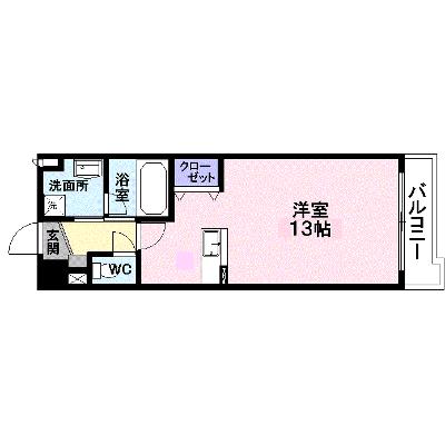 パラディーゾ木の実町 302【管理NO：1-010478801-03020】 ★家具家電は申し込み後に搬入します★ ★2026年09月中旬入居可能★の物件画像