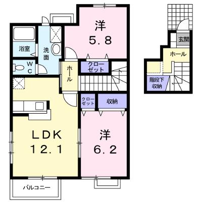 アバンツァート 205【管理NO：1-012889401-02040】 ★家具家電は申し込み後に搬入します★ ★2026年09月中旬入居可能★の物件画像