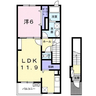 ＬＩＡＮＧＥ 202【管理NO：1-020242801-02020】 ★家具家電は申し込み後に搬入します★の物件画像