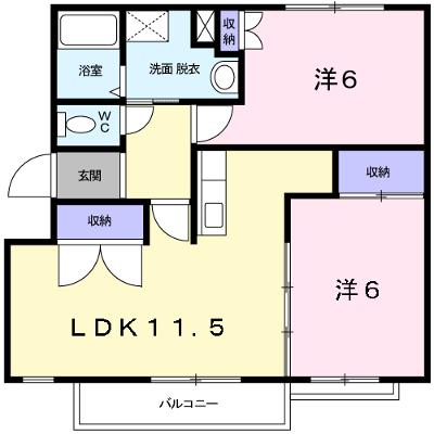ベルコリーナケイ 203【管理NO：1-004618401-02030】 ★家具家電は申し込み後に搬入します★の物件画像