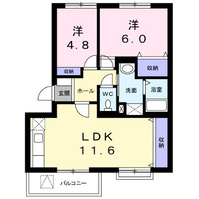 メゾンド・ソレイユＡ 201【管理NO：1-004735201-02010】 ★家具家電は申し込み後に搬入します★ ★2026年08月下旬入居可能★の物件画像