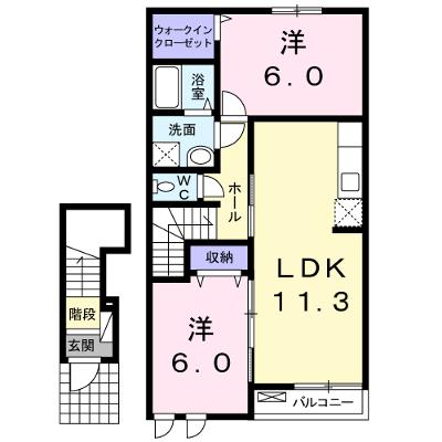 リジエルＢ 202【管理NO：1-017832202-02020】 ★家具家電は申し込み後に搬入します 2026年08月下旬入居可能の物件画像