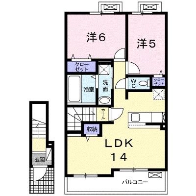 グレイス　Ⅲ 203【管理NO：1-027424003-02030】 ★家具家電は申し込み後に搬入します 2026年08月下旬入居可能の物件画像