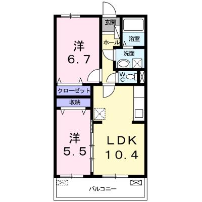 ジャルディーノⅡ 302【管理NO：1-017997901-03020】 ★家具家電は申し込み後に搬入します 2026年08月上旬入居可能の物件画像