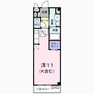 ヴィオラｉ 105【管理NO：1-014303701-01050】 ★家具家電は申し込み後に搬入します★ ★2026年08月下旬入居可能★の物件画像