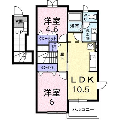 クレストール　カーサ 201【管理NO：1-010506101-02010】 ★家具家電は申し込み後に搬入します★の物件画像