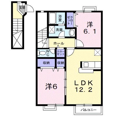 サラダハイツ 203【管理NO：1-010045101-02030】 ★家具家電は申し込み後に搬入します 2026年10月中旬入居可能の物件画像