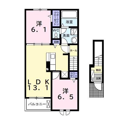 グレイスレジデンス　館山Ｂ 202【管理NO：1-027096902-02020】 ★家具家電は申し込み後に搬入します 2026年08月中旬入居可能の物件画像