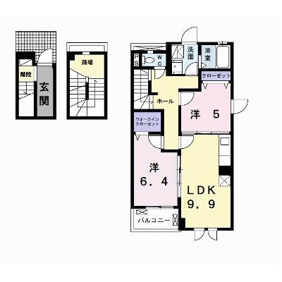 カレント美郷Ⅵ 301【管理NO：1-025222902-03010】 ★家具家電は申し込み後に搬入します★ ★2026年08月下旬入居可能★の物件画像