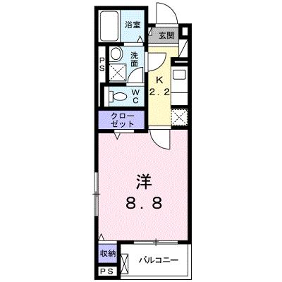 サン・リグノ 403【管理NO：1-025276401-04030】 ★家具家電は申し込み後に搬入します 2026年08月上旬入居可能の物件画像