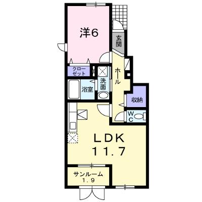 イースト　グレイス 105【管理NO：1-020504801-01050】 ★家具家電は申し込み後に搬入します★ ★2026年08月中旬入居可能★の物件画像