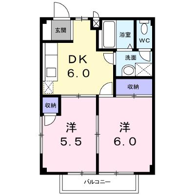 アメニティ－あずみ野Ｃ 203【管理NO：1-007348201-02030】 ★家具家電は申し込み後に搬入します★の物件画像