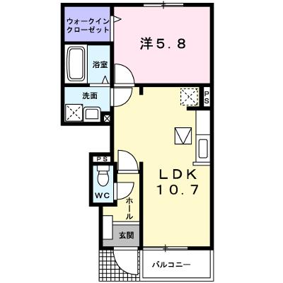 ドリームスクエア　Ｂ 103【管理NO：1-013831602-01030】 ★家具家電は申し込み後に搬入します 2026年08月下旬入居可能の物件画像