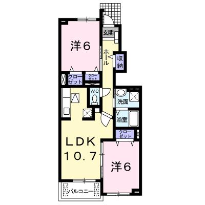 サンライズ・ヴィラ　Ⅰ 104【管理NO：1-015694501-01040】 ★家具家電は申し込み後に搬入します★ ★2026年08月中旬入居可能★の物件画像