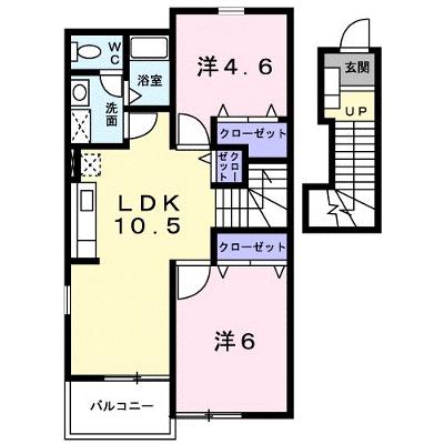 ストロベリー・フィールド 204【管理NO：1-011773901-02040】 ★家具家電は申し込み後に搬入します 2026年08月下旬入居可能の物件画像