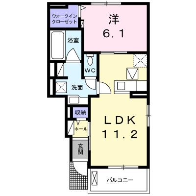 メゾン　アン　ビエン　Ⅲ 102【管理NO：1-025246501-01020】 ★家具家電は申し込み後に搬入します★ ★2026年08月下旬入居可能★の物件画像