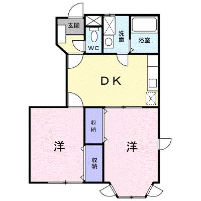 ファイン古庄 101【管理NO：1-009739801-01010】 ★家具家電は申し込み後に搬入します★の物件画像