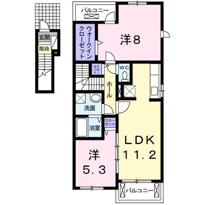 レジダンス　Ｅ－Ⅱ 201【管理NO：1-016054001-02010】 ★家具家電は申し込み後に搬入します★の物件画像