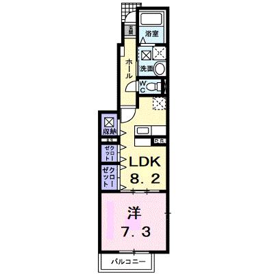 アビタシオン御馬Ａ 101【管理NO：1-013549801-01010】 ★家具家電は申し込み後に搬入します 2026年09月上旬入居可能の物件画像