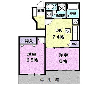 コーポ　すずらん 105【管理NO：1-012437101-01040】 ★家具家電は申し込み後に搬入します★の物件画像