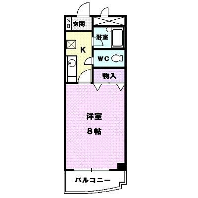 アベニュー名駅 303【管理NO：1-006130401-03030】 ★家具家電は申し込み後に搬入します★の物件画像
