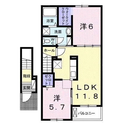 ラ　ルーチェ 203【管理NO：1-021065101-02030】 ★家具家電は申し込み後に搬入します★ ★2026年08月下旬入居可能★の物件画像
