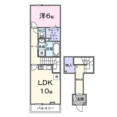 アッシャー 202【管理NO：1-028651601-02020】 ★家具家電は申し込み後に搬入します★ ★2026年09月上旬入居可能★の物件画像