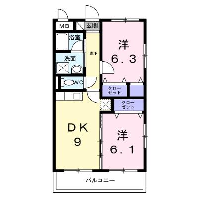 クレマチス 201【管理NO：1-099399501-02010】 ★家具家電は申し込み後に搬入します 2026年08月中旬入居可能の物件画像