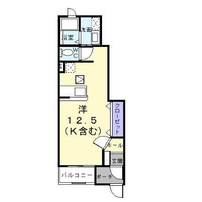 ソレアードＩ　Ｃ棟 101【管理NO：1-014474903-01010】 ★家具家電は申し込み後に搬入します★ ★2026年09月中旬入居可能★の物件画像