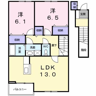 アーバン縄手Ｂ 202【管理NO：1-011883002-02020】 ★家具家電は申し込み後に搬入します★の物件画像
