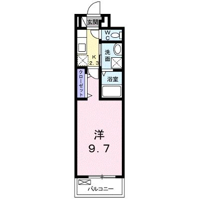 アリュール 206【管理NO：1-026832001-02060】 ★家具家電は申し込み後に搬入しますの物件画像