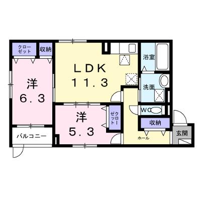 ラ・カーサ　ファミッリア 102【管理NO：1-028444501-01020】 ★家具家電は申し込み後に搬入します★ ★2026年09月中旬入居可能★の物件画像