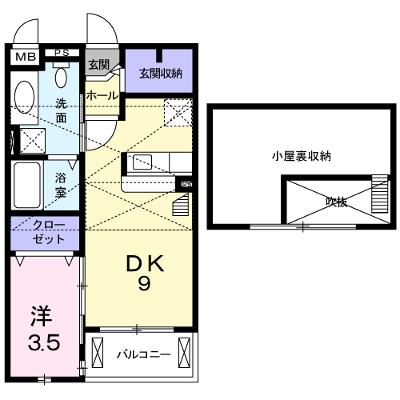 ハイバレーミドル 205【管理NO：1-014839101-02040】 ★家具家電は申し込み後に搬入します 2026年08月上旬入居可能の物件画像