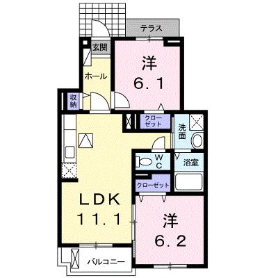 サンフェリスタⅡ 102【管理NO：1-017056601-01020】 ★家具家電は申し込み後に搬入します★ ★2026年09月中旬入居可能★の物件画像